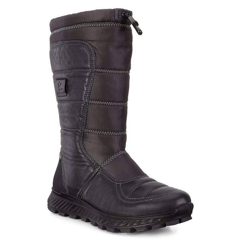 Women Ecco Exostrike W - Gore-Tex Black - India MUGHYR351